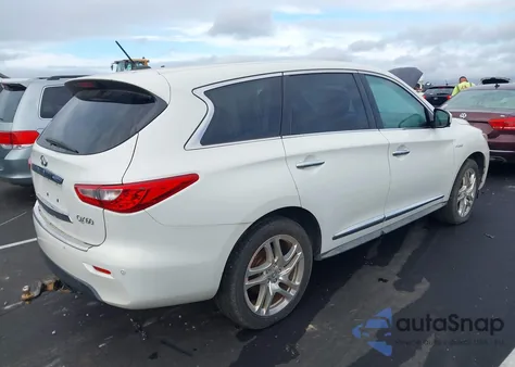 2014 Infiniti Qx60 Hybrid z USA, uszkodzony, nr VIN 5N1CL0MMXEC517325